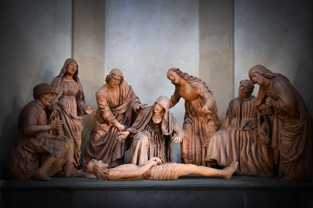 guido mazzoni_compianto su cristo morto_1476_ terracotta con tracce di policromia_confraternita san giovanni della buona morte